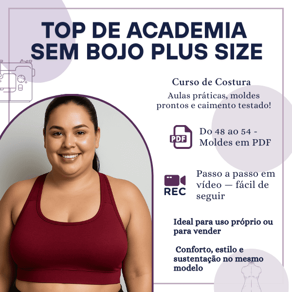 Top Sem Bojo Plus Size