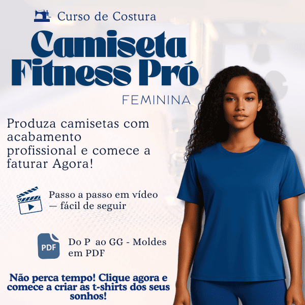 Camiseta Fitness Feminina