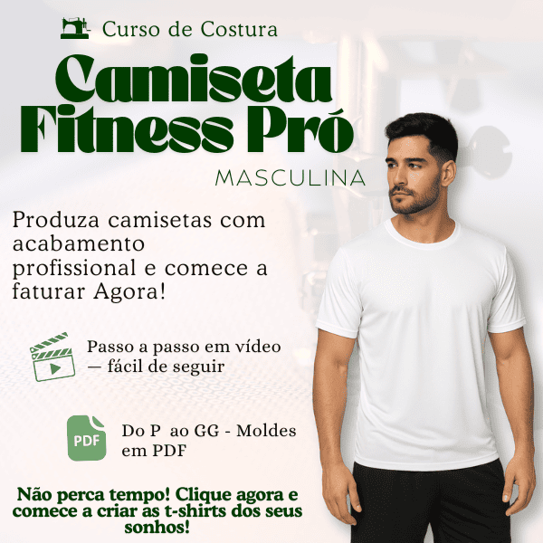 Camiseta Fitness Masculina