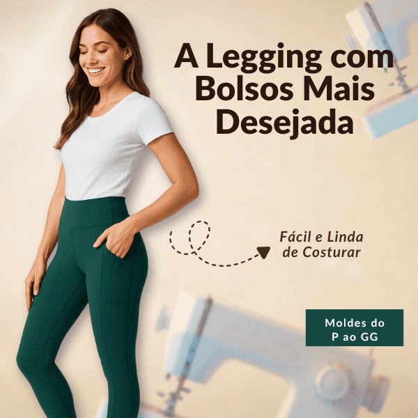 Legging com Bolsos