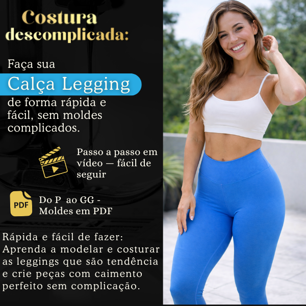 Calça Legging Fitness